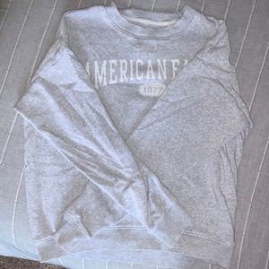 american eagle grey sweater -super comfy